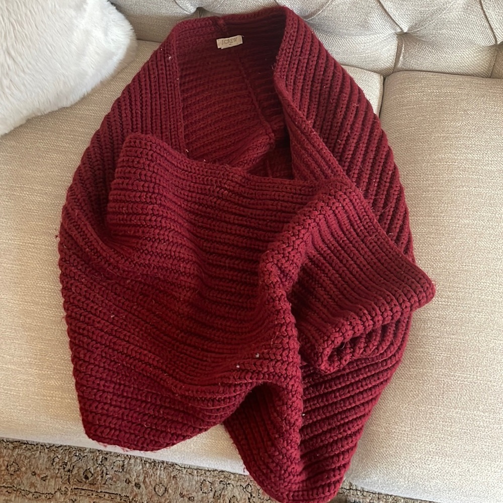 J Crew Red scarf 🧣